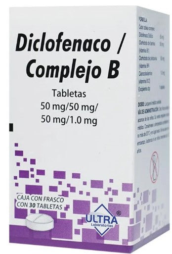 DICLOFEN/COMPB 50/1MG 30TAB LGEN