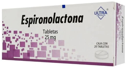 ESPIRONOLACTONA 25MG 20TAB  LGEN