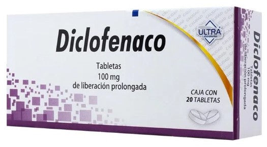 DICLOFENACO 100 MG 20 TAB   LGEN