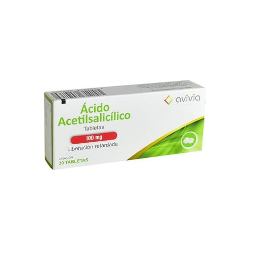 ACIDO ACETIL LR 100MG 30TAB LGEN