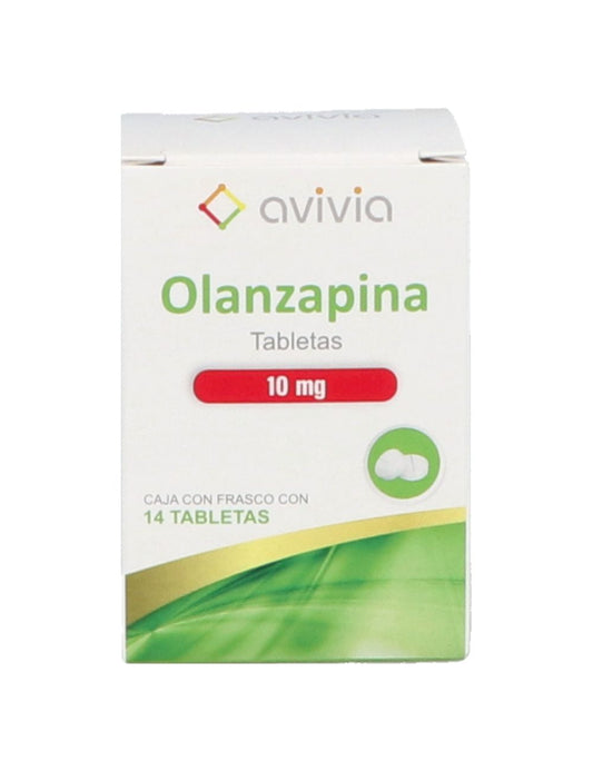 OLANZAPINA 10MG FCO 14 TAB  LGEN