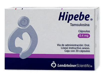 HIPEBE 0.4 MG 20 CAPS       LGEN