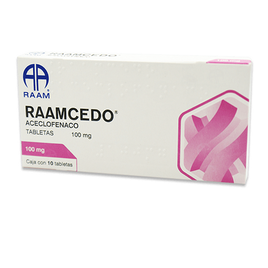 RAAMCEDO 10 TAB 100 MG