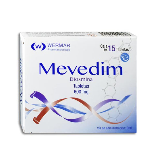 DIOSMINA 600MG 15 TAB       LGEN