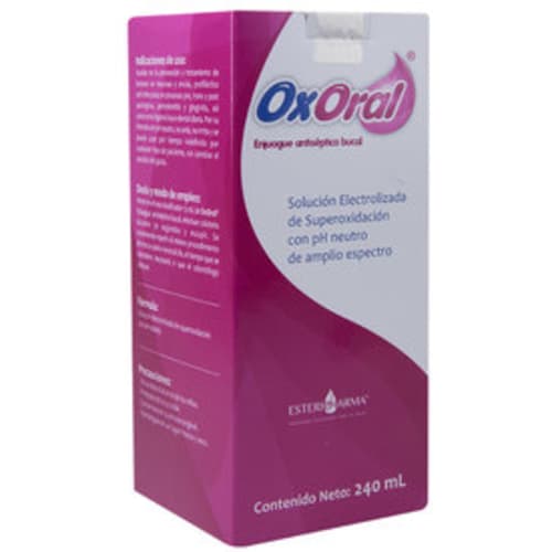 OXORAL ANTISEP BUCAL 240 ML