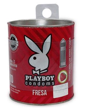 PRESERV PLAYBOY TEXT FRESA C/10