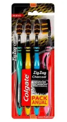 CEP DENT COLGATE ZIGZAG CHARC C/4