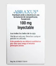 ABRAXUS 100 MG SUSP INY FA