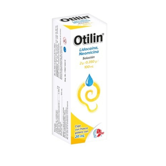 OTILIN SOL. GTS. OTICAS CAJA C/FCO. C/20 ML.