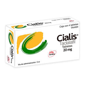CIALIS 20 MG 4 TAB