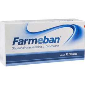 FARMEBAN 500/100 MG 30 CAPS