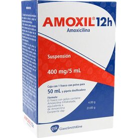 AMOXIL 12H 400/5ML 50ML SUSP