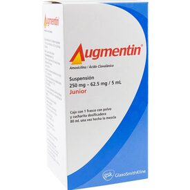 AUGMENTIN JR 250/62.5MG 80MLSUSP