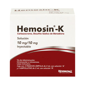 HEMOSIN K 10/10MG 3X2ML FA 3X2MLAMP