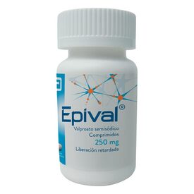 EPIVAL 250 MG 30 CPR