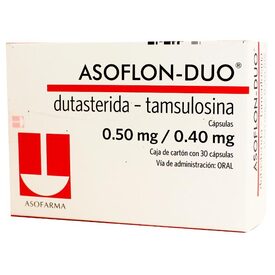 ASOFLON-DUO 0.5/0.4MG 30 CAPS