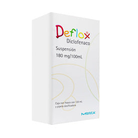 DEFLOX 180MG TUTTI-FRUTTI 120 ML
