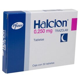 HALCION 0.250 MG 30 TAB