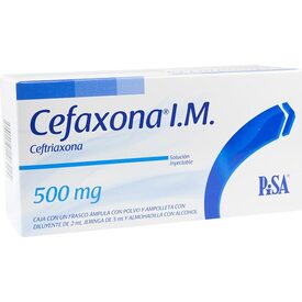 CEFAXONA IM 500 MG F A 0622