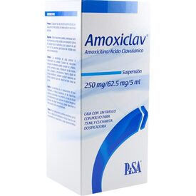 AMOXICLAV 250MG SUSP 75ML