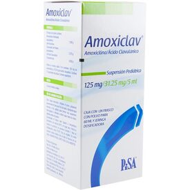 AMOXICLAV 125MG PED SUSP 60ML