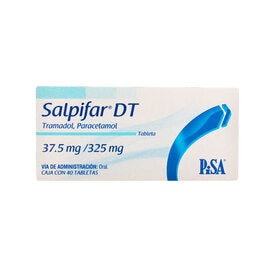 SALPIFAR DT 37.5MG/325MG 40 TAB