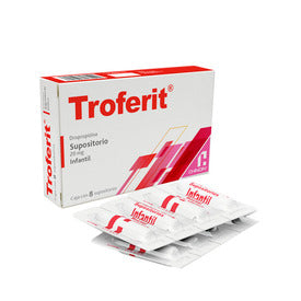 TROFERIT SUPOSITORIOS INF. 20 MG. CAJA C/8