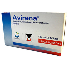 AVIRENA 40/5/12.5 MG 28 TAB