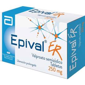 EPIVAL ER 250 MG 30 TAB LP