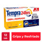 TEMPRA 24HRS DIA/NOCHE 12 TAB