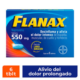 FLANAX 550 MG 6 TAB