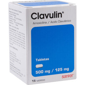 CLAVULIN 500 MG 15 TAB