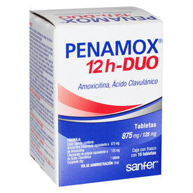 PENAMOX 12H-DUO 875 MG 10 TAB