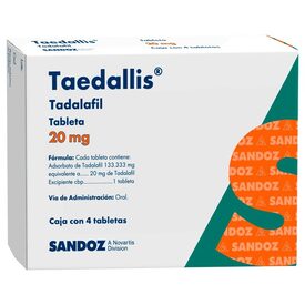 TAEDALLIS 20MG 4 TAB