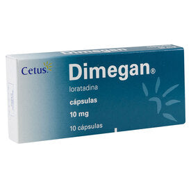 DIMEGAN 10 MG 10 CAPS