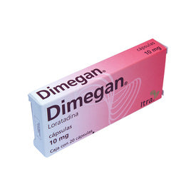 DIMEGAN 10 MG 20 CAPS