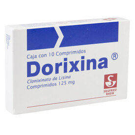 DORIXINA 125 MG 10 TAB