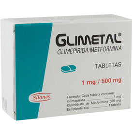 GLIMETAL 500/1MG 32 TAB