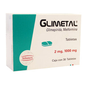GLIMETAL 1000/2MG 30 TAB