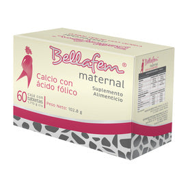BELLAFEM MATERNAL SUP ALIM 60 TAB