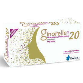 GINORELLE 20 3MG/20MCG 28 CPR