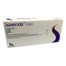 SAXENDA 6MG/ML SOL INY PLUM 3X3ML