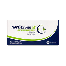 NORFLEX PLUS GB 450/35 MG 30 CAPS