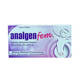 ANALGEN FEM 220/300/25MG 12 TAB