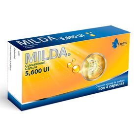 MILDA 5600 UI 4 CAPS