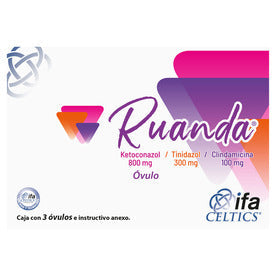 RUANDA 800/300/100 MG 3 OV