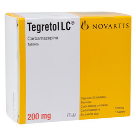 TEGRETOL-LC 200 MG 30 GRAG