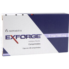 EXFORGE 5/160 MG 28 CPR