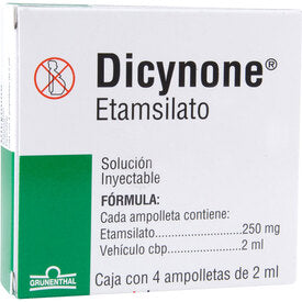 DICYNONE 250 MG AMP 4X2 ML