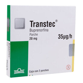 TRANSTEC 20 MG 2 PARCHES